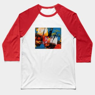 Boats at The Pier Baseball T-Shirt